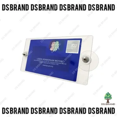 ⭐ Paling Murah⭐Ready Stock Smaller Road Tax Holder Car Roadtax Holder + x2 Suction Cap & Nut