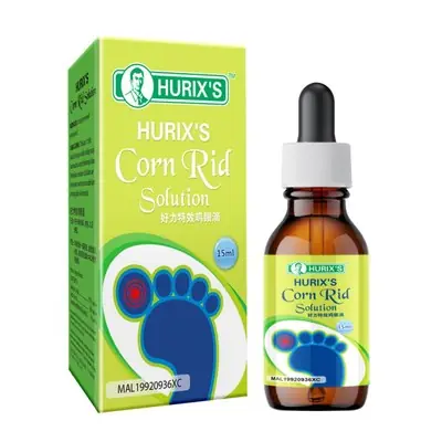 Hurix's Corn Rid Solution 15ml