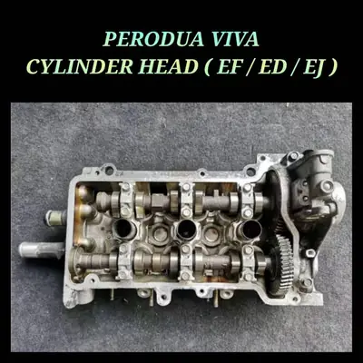 🇯🇵🇯🇵 Cylinder Head / Kepala Silinder Perodua Viva EJ 1000CC / ED 850CC / EF 660CC / Cylinder Head / Kepala Silinder