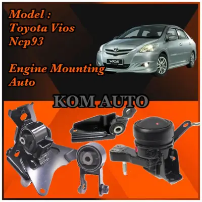 Toyota Vios Ncp93 Auto Engine Mounting Full Set (4pcs)