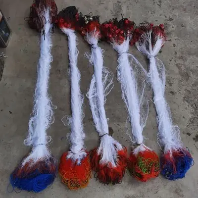 🇲🇾  COMPLETE SET APOLLO. 3 LAYERS PRAWN FISH NET(READY TO USE COMPLETE NET).PUKAT UDANG 3 LAPIS SIAPGUNA