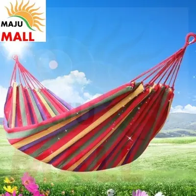 Colorful Canvas Hammock Colorful Swing Hanging Hemok Import Latest Model