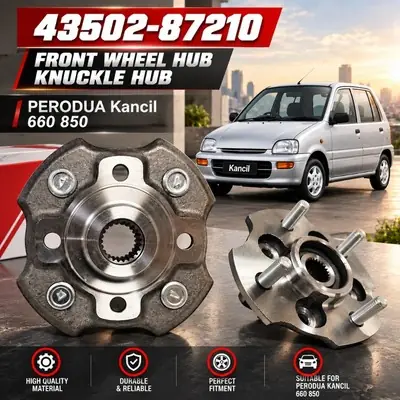 PERODUA Kancil 660 / 850 Front Wheel Hub / Knuckle Hub 43502-87210 / HUB-0312