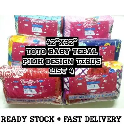 Toto Baby Blanket Mattress Selimut Baby Tilam Bayi Newborn Comforter Quilts Toto Budak Murah Ready Stock HighQuality  v4