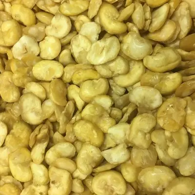 {WHOLESALE} {HALAL} {Onion Flavour} Salted Broadbeans  / {Perisa Bawang} Kacang Sepat Parang Isi Kopek Goreng  - 1KG