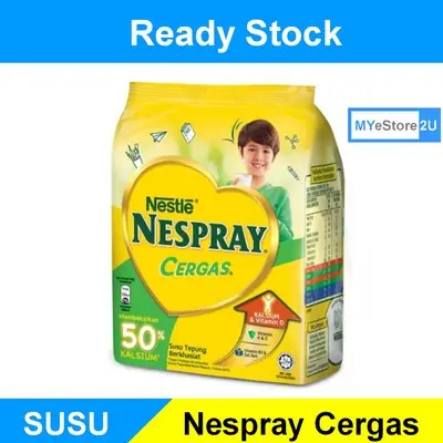 NESPRAY Cergas (Susu Tepung. Milk Powder. Powder Milk)