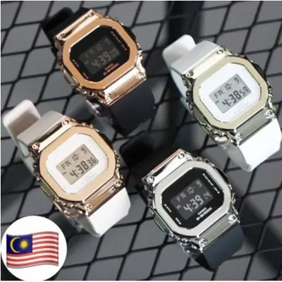 GSK GM-S5600 VIRAL CERMIN KACA ROSE GOLD G SHOCKWATCH WOMEN JAM TANGAN GSHOCK PEREMPUAN / WANITA
