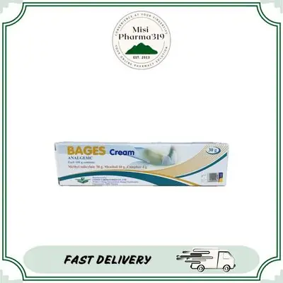 Bages Cream Analgesic 30g EXP022023