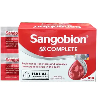 [NEW PACKAGING] Sangobion Complete - (28's / 2x28's) [EXP:04/2028]