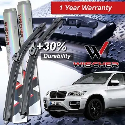 BMW X6 E71 E72 2008 ORIGINAL WISCHER NANO-BOND WIPER BLADE (1SET)