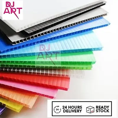 Impra Board / PP Straw Board / Plastic Board / Corrugated Board / Polyplast Board x (2pcs)