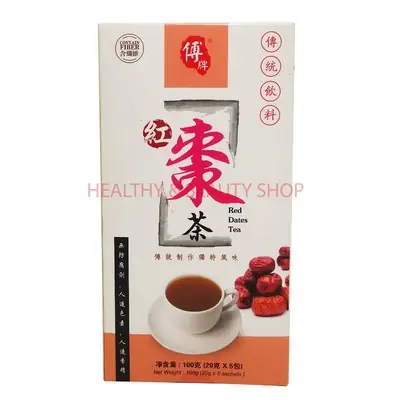 MRGO Red Dates Tea 傅牌 红枣茶 5s X 20g Halal