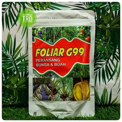 Paket 200-500g FOLIAR G99 Baja Peransang Bunga & Buah Tanaman Plant Stimulant NPK Hormon Paclobutrazol Ready Stock