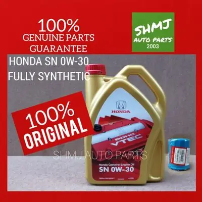 HONDA ENGINE OIL SN 0W-30 FULLY SYNTHETIC