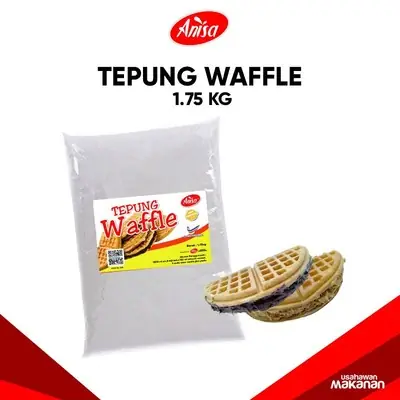 Lagi Jimat!! Tepung Waffle PREMIUM 1.75KG (UDC-165)