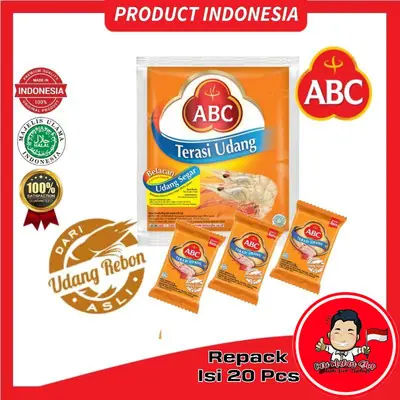 Abc Terasi Udang Belacan Repack 20Sachet Product Indonesia Shrimp Paste Sambal Groceries Dapur Kitchen CMS CariMakanShop