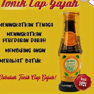 Tcg Tonik Cap Gajah 320ml New