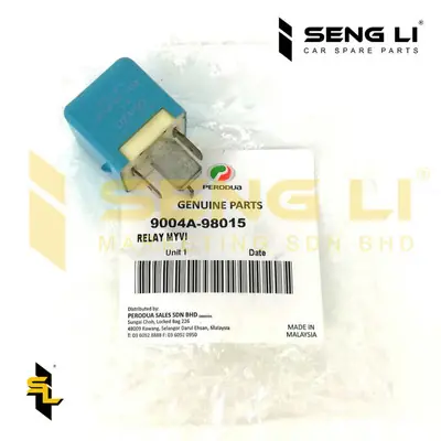 PERODUA MYVI/ MYVI LAGI BEST ALZA ORIGINAL- 5 PIN/ 5PIN RELAY/ WIPER RELAY-9004A-98015 AH156700-3480