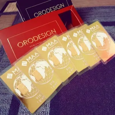 Gold Bar 916 MAA (jenis laminate)