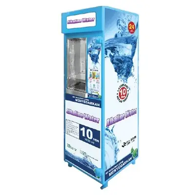 FW1197 FA EG Plate Iron Drinking / Alkaline Water Vending Machine JOHOR