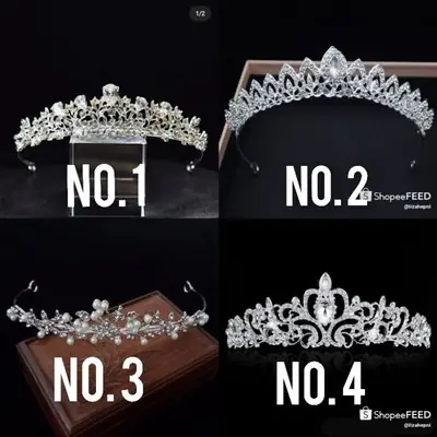 CLEARSTOCK CROWN NIKAH 👑READYSTOCK👑