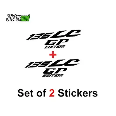 🔥BUY 1  FREE 1 🔥 Yamaha Stripe 135LC GP Edition Decal Sticker ( No Background High Quality Water Proof)