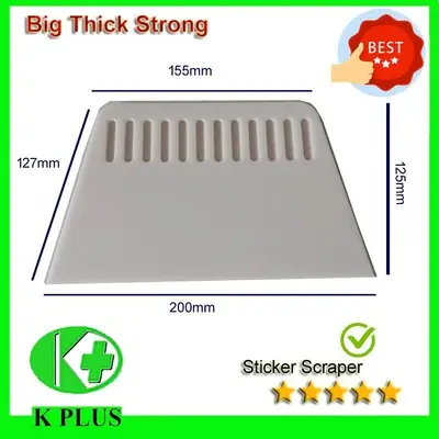 High quality plastic sticker scraper big size wallpaper scraper thicker Plastic scraper sticker pusher