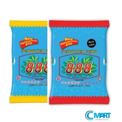 888 Serbuk Teh Ceylon Assorted 500GM