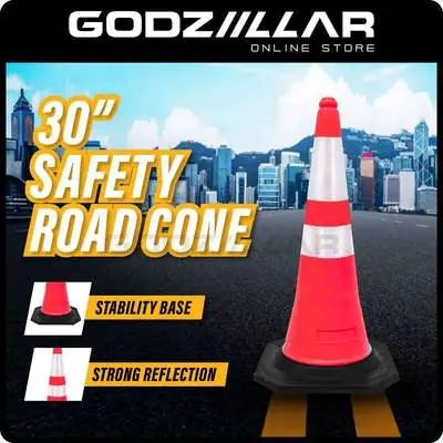 30 Safety Traffic Pvc Conekon Keselamatan Jalan Raya Ready Stock