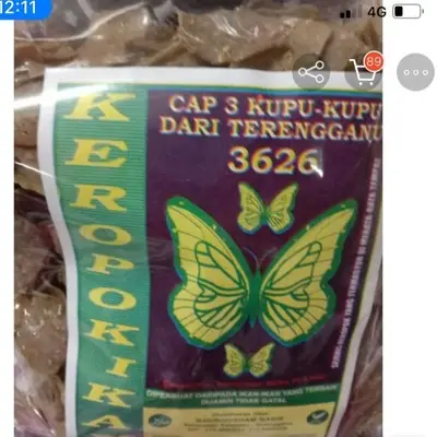‼️Borong‼️Keropok ikan cap rama2, 500 gram💯💯