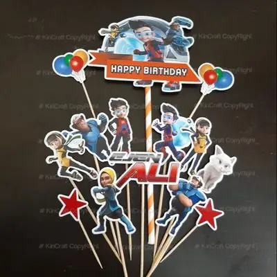 [Hot Item] Cake Topper Birthday - Ejen Ali