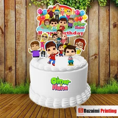 Omar Hana Cake Topper 004