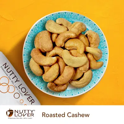 500Gram Nutty Lover Cashew Nut Vietnam [Roasted Unsalted] Premium / Kacang Gajus / No MSG / No Preservative