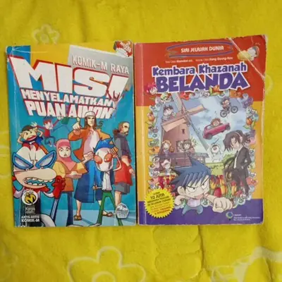 🎉Combo💯 Komik M dan Kembara Khazanah🎉