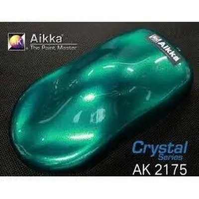AIKKA AK2175 TOKAWA GREEN / FANTASY GREEN *** CRYSTAL SERIES SPECIAL EFFECT 2K PAINT