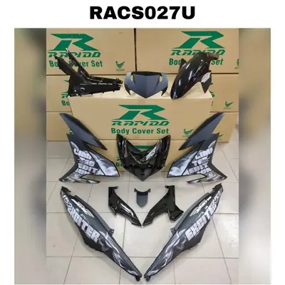 Rapido Cover Set Yamaha Y15ZR V1 EXCITER Limited Edition (Sticker Tanam)