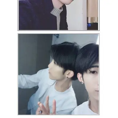 Hair Wig Rambut Palsu Lelaki Rambut Pendek Open Middle Short Hair