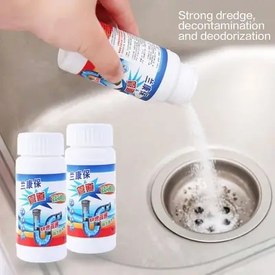 [Ready Stock] Serbuk Sinki Tersumbat Sink Clog Remover Powder