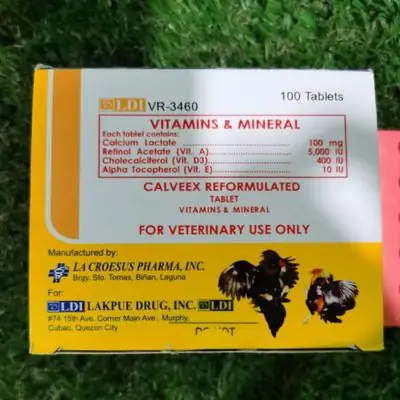 Calveex reformulated tablets 10 capsule