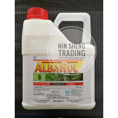 ANCOM ALBAROL 4L WHITE Oil 72% w/w KESAN SERANGAN TERITIP Pada BETIK/JAMBU BATU/MANGGA/ORKID