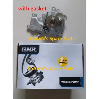 GNS Water Pump Proton Gen2 Persona VVT Waja Campro Saga BLM FL FLX VVT Satria Neo Exora CPS Iriz Preve NON TURBO WP-M85Y
