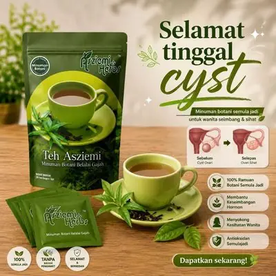 Cyst Ovari - Teh Belalai Gajah Asziemi Herbs