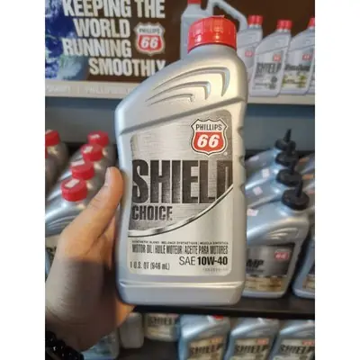 Phillips 66 Shield Choice Semi Synthetic Engine Oil Univesal 0w20 5w20 5w30 10w30 10w40 toyota honda perodua nissan