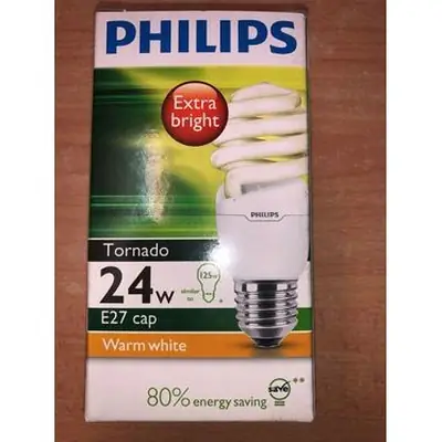 Philips Tornado 24W Light Bulb (Warm White)