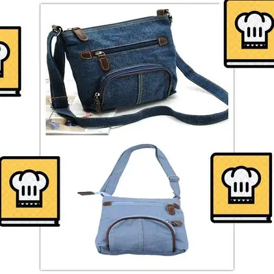 beg tangan wanita perempuan jenis denim jeans bag ss2787as2