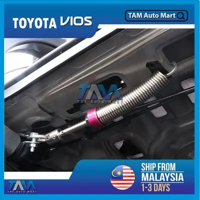 Toyota Vios Rear Bonnet Auto Flip-Up Spring Open Boot Lid Lifting Device Spring For Vios NCP93 (2007-2012) TAM Auto Mart