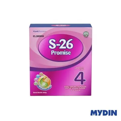 S-26 Promise Step 4 Milk Powder (550g)