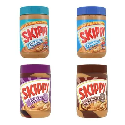 Skippy Peanut Butter, 170g, 500g, 500g+100g & 1.6kg (Creamy & Chunky)