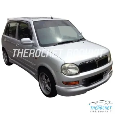 READY STOK!!! Perodua Kelisa Sporty Full Skirt Bodykit Material FRP No Paint