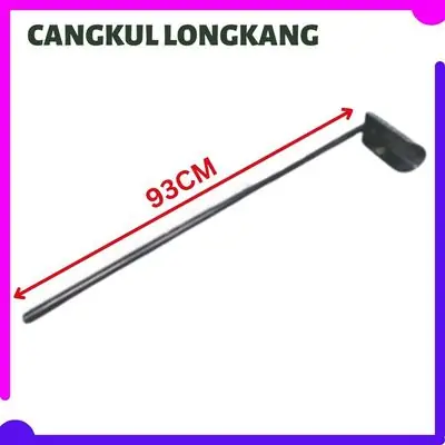 93cm Besi Cangkul Penyodok Longkang Pengorek Sampah Longkang / Metal Drain Scoop Hoe Cleanner With Handle